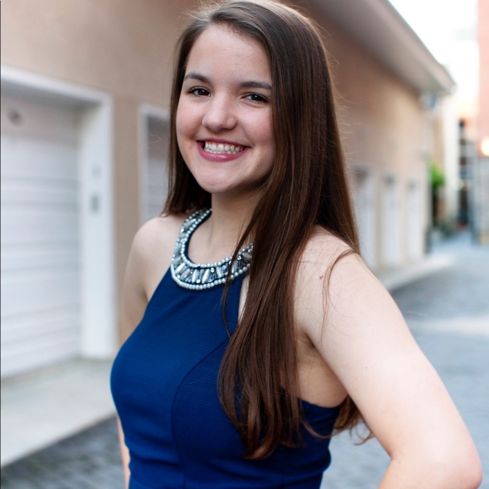 Navy Blue Dress